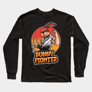 Bunny Fighter Artwork Long Sleeve T-Shirt